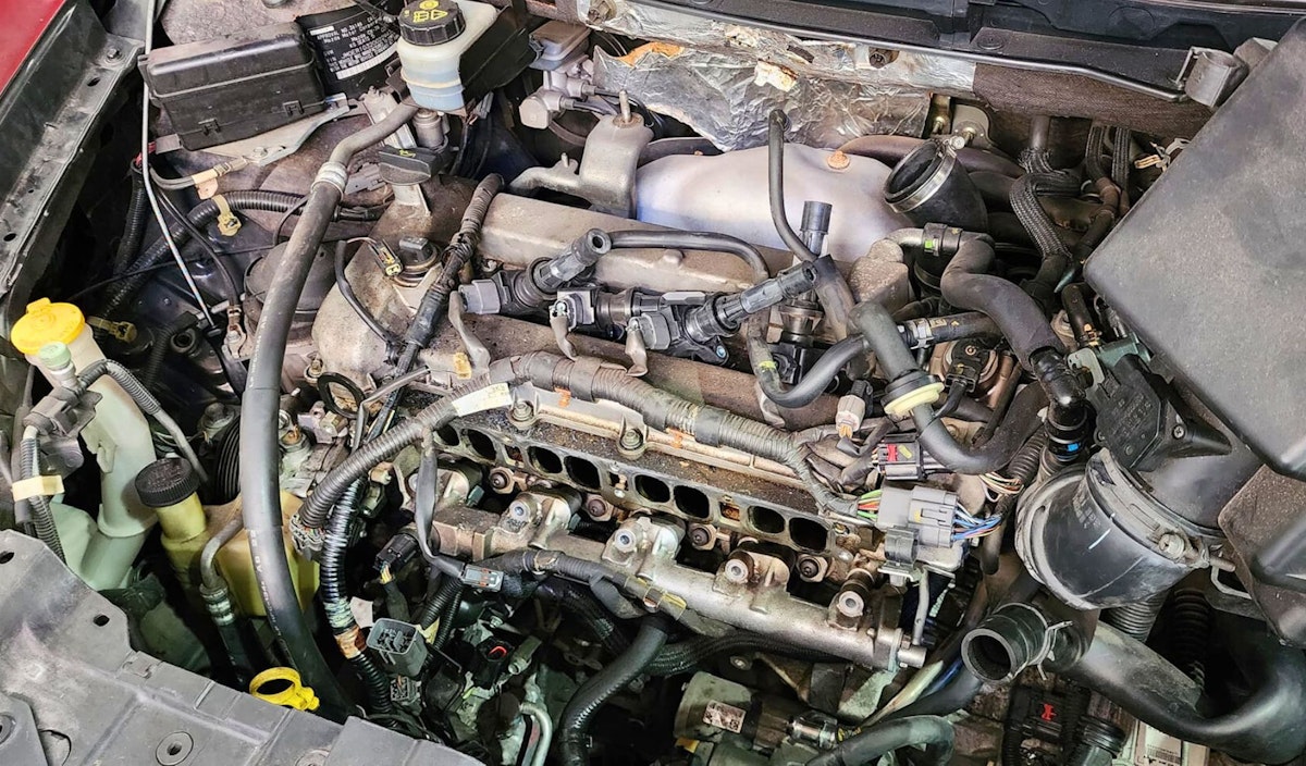 Intake Manifold inspected and cleaned ready for reassembly at A-Z Auto Sydney in St Peters.